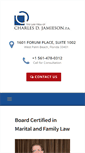Mobile Screenshot of cjamiesonlaw.com
